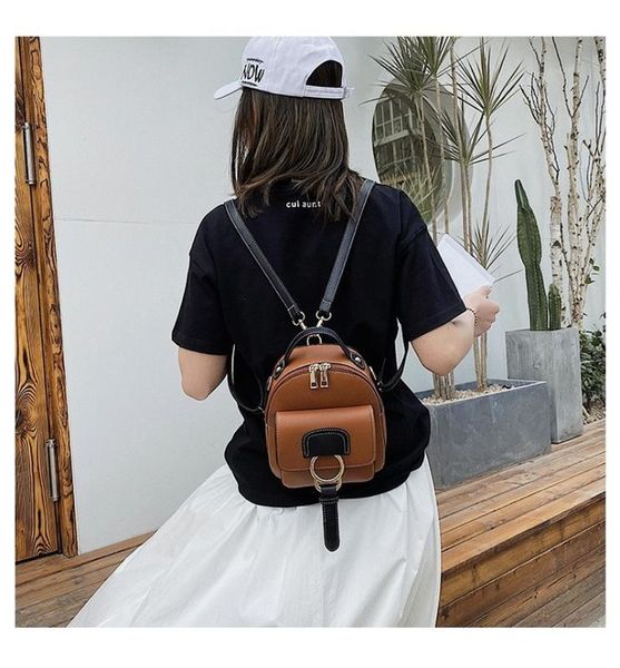 

2020 new korean fashion small backpack women casual small backpack cute lady