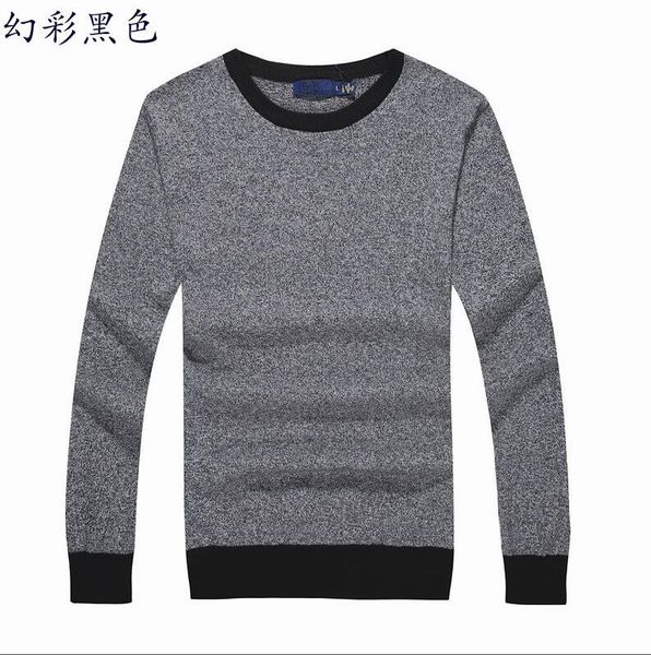 

2019 new pp12669 spring cotton sweatshirt men long sleeve pullovers outwear o-neck loose solid fit knitting clothing, White;black