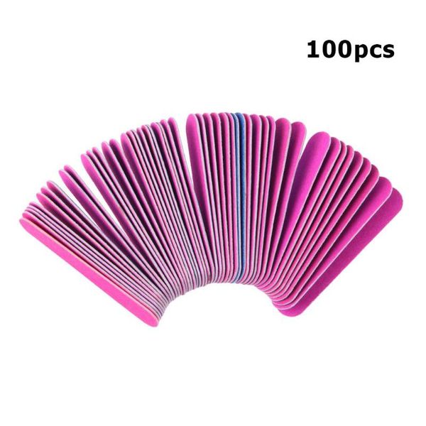 

100pcs nail files block buffer pedicure manicure beauty tools gel polisher