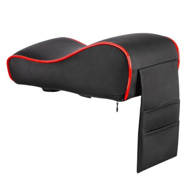 

car armrest heightened pad central armrest soft comfortable leather memory cotton driving arm cushion interio interior 3 colour