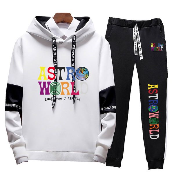 

men casual set hooded 2019 spring autumn new men's sportswear hoodies+pants 2pcs sets solid hip hop street loose tracksuits, Gray
