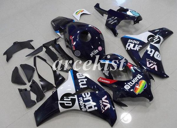 

мотоцикл новый abs инъекция полный комплект обтекатели, пригодный для honda cbr1000rr 2009 2010 2008 2011 08 09 10 11 кузова комплект darkbl