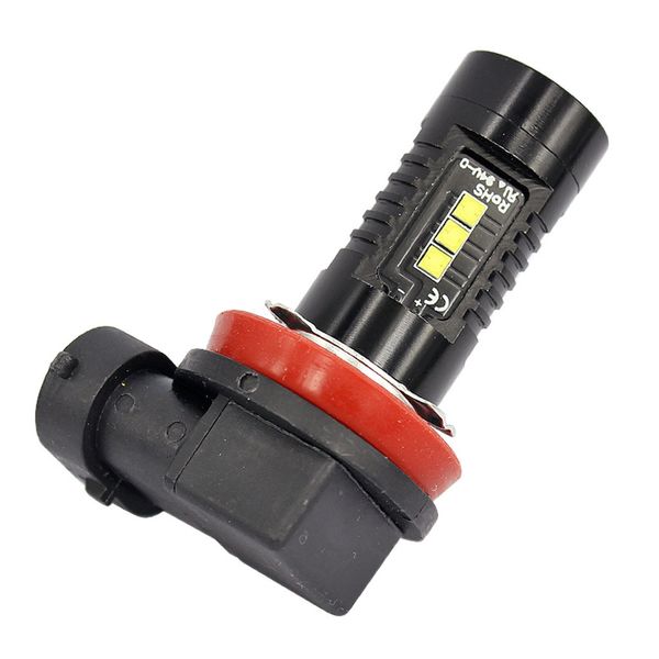 

wupp 1x h11 h8 xbd 60w high power fog light 2525 12led 6000k car front fog light waterproof bulb