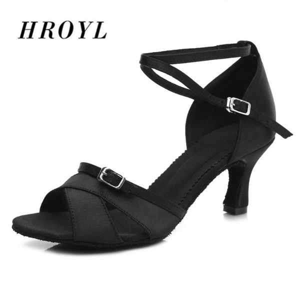 

new satin women's tango/ballroom/latin dance shoes heeled salsa professional indoor dancing shoes for women girls ladies b57