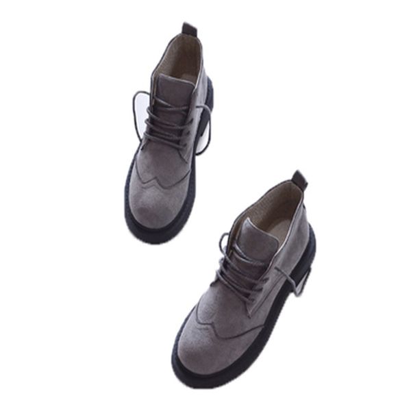 

women flats ankle boots women's fashion lace up sneakers ladies suede platform woman shoes casual female footwear black green gray plus