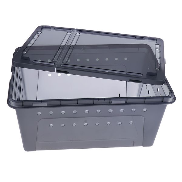 

reptile acrylic cage breeding habitat amphibian frog spider box