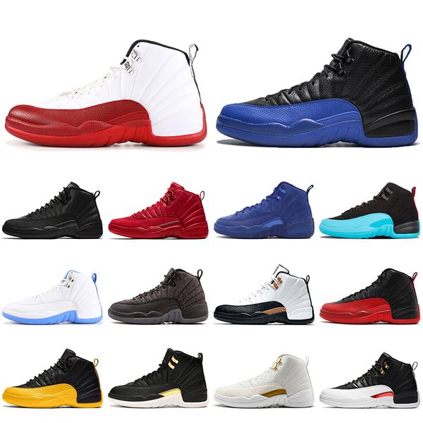 

new release jumpman 12s mens basketball shoes 12 white red fiba 12s international flight gym red 2018 mens designer trainers sneakers