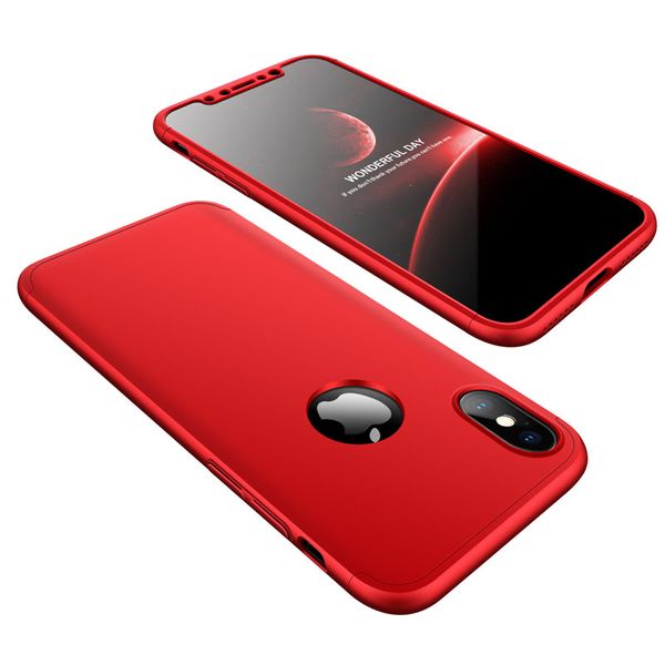 

Роскошный магнитный чехол для iPhone X/7/6/6S / 8Plus пластиковый полный чехол Чехол для те