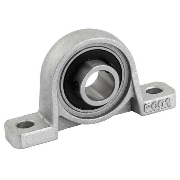 

machine kp001 set screw pressed steel solid base pillow block bearing