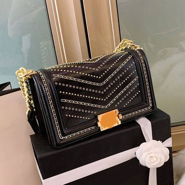 

designer luxury handbags purses designer crossbody bags designer wallet fashion perforated ladies chain hollow out bags plain flap bags