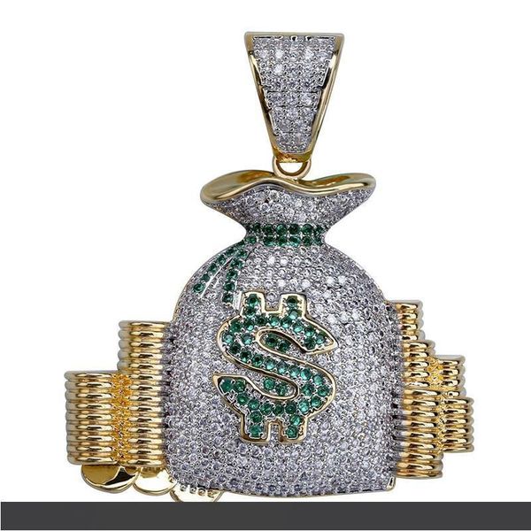 

18k позолоеннй iced out доллаѬ коелек ожеѬеле micro аалова cz 4мм енниной еп, Silver