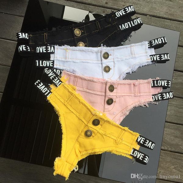 

2020 women summer casual beach short fashion lady's low waist shorts, Blue