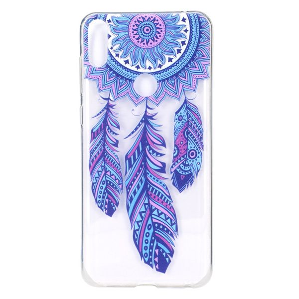

for asus zenfone max pro m1 zb601kl case cover transparent soft tpu colour decoration tower bike butterfly girl phone cases