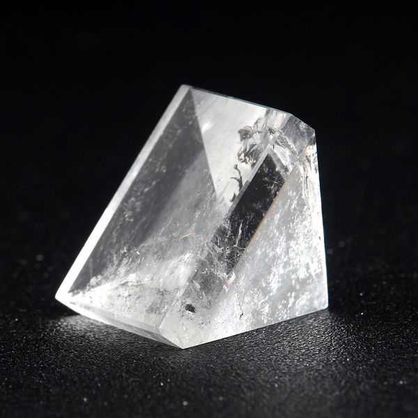 

30mm amethyst pyramid natural chakra reiki crystal carved feng shui stone crafts home office car decoration healing figurines