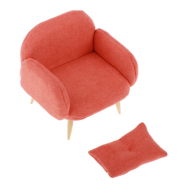 

dollhouse miniature sofa chair 1:12 inch scale furniture