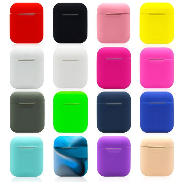 

ultra thin tws bluetooth earphone bags for apple airpods silicone case for airpods2 i11 i12 i13 i14 soft tpu cover protection accessories