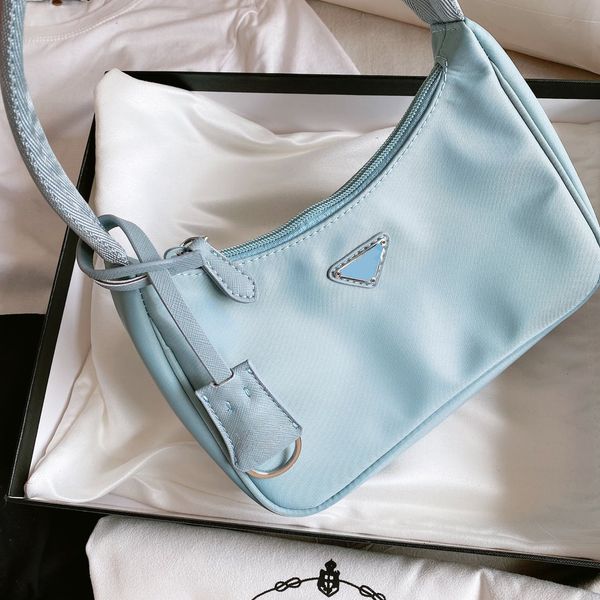 

women luxury shoulder bag designer handbag baguette nylon lady cfy20042550