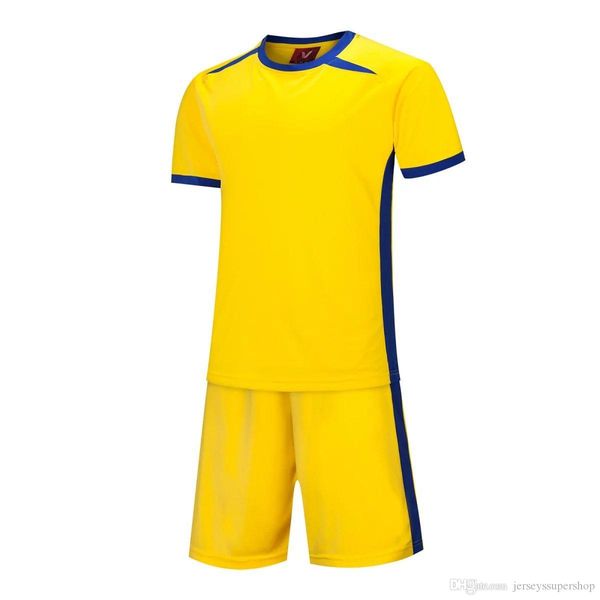 

2020 Yellow Lastest Men Football Jerseys Hot Sale Outdoor Apparel Football Wear High Quality SS