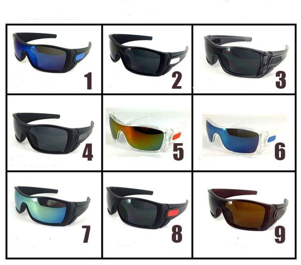 

sunglasses men bat rectangular sunglasses fashion eyeglasses conjoined glasses designer sunglasses outdoor bike sun glasses, White;black