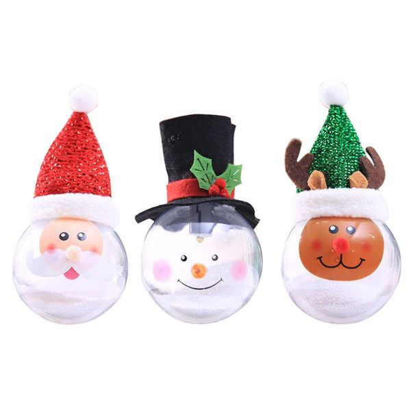 

christmas ornament christmas ball cartoon innovative snowman tree ornament