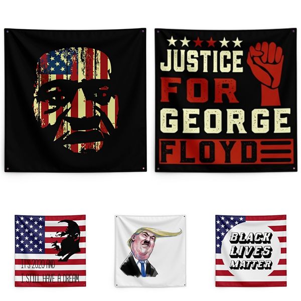 

fight for george floyd printing tapestry black lives matter 150*150cm tapestry #qa14414