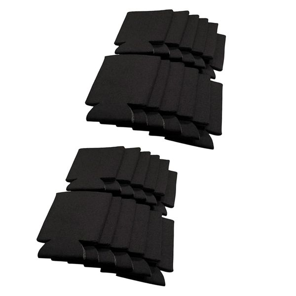 

20pack insulated beer can coolers reusable drink bottle cover for parties bbq