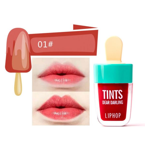 

ice cream lip glaze waterproof non-stick cup long lasting moisturizing liquid lipstick shimmer keep 24 hours makeup lipgloss