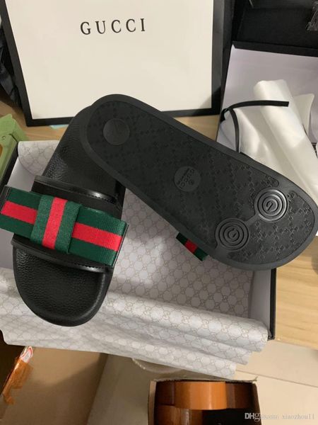 

2020 latest women's slippers brand sandals flat shoes designer skateboard basketball shoes casual shoes flip flop no. kq, Black