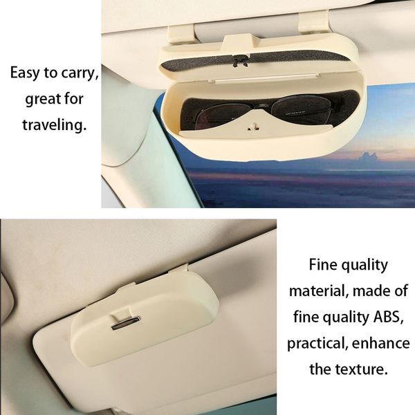 

glasses clip case organizer box sunglasses holder storage pockets for renault duster for model 3 bmw e46 e90 ford focus 2