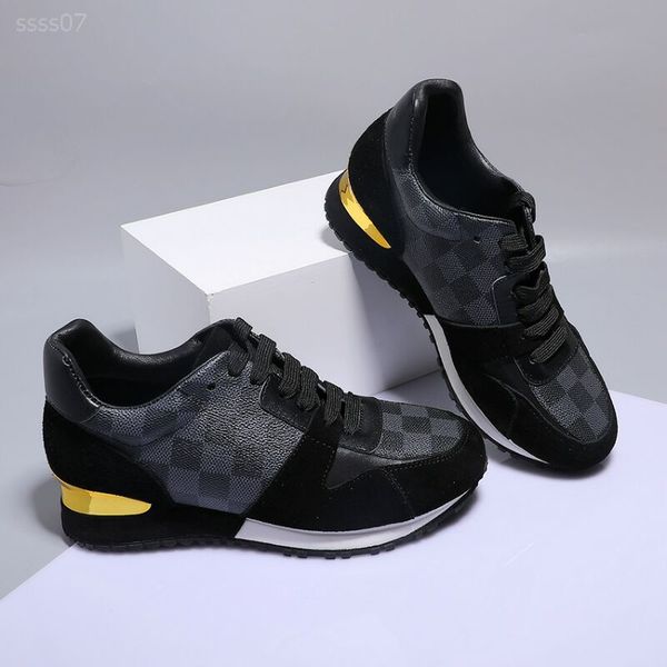 

2020 fashion for men's shoes casual shoes for men sneakers custom running shoe platform basketball shoes simple casual shoe, Black