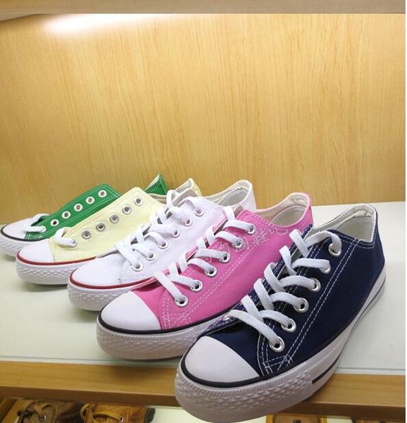 

2019 новое качество классический Low-Top High-Top холст Повседневная обувь Мужская женска