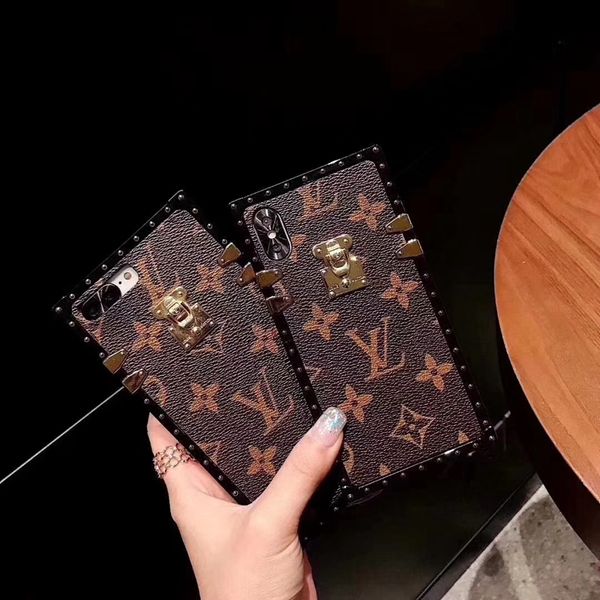 

Top бренда классический стиль кожи торчит крышка телефона чехол для iPhone 6 6s 7 8 8plus дл