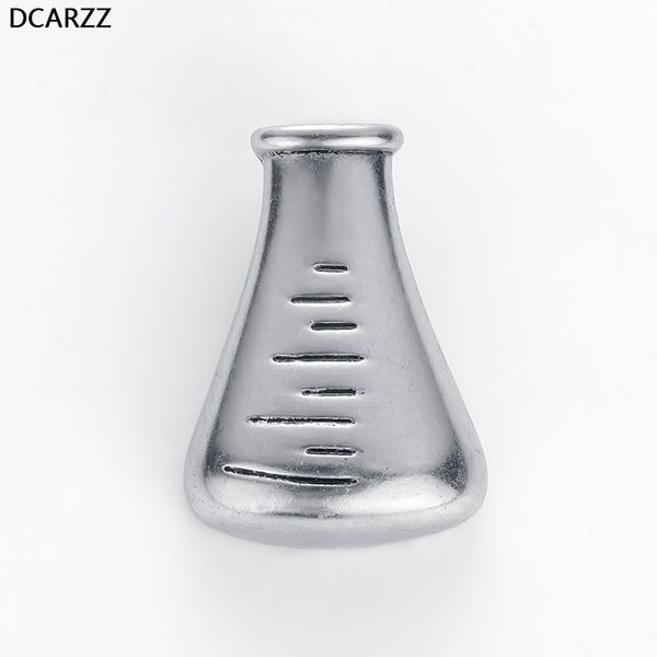 

dcarzz container pin badge scientists teachers antique gold silver pins metal an exquisite brooch jewelry chemistry accessories, Gray