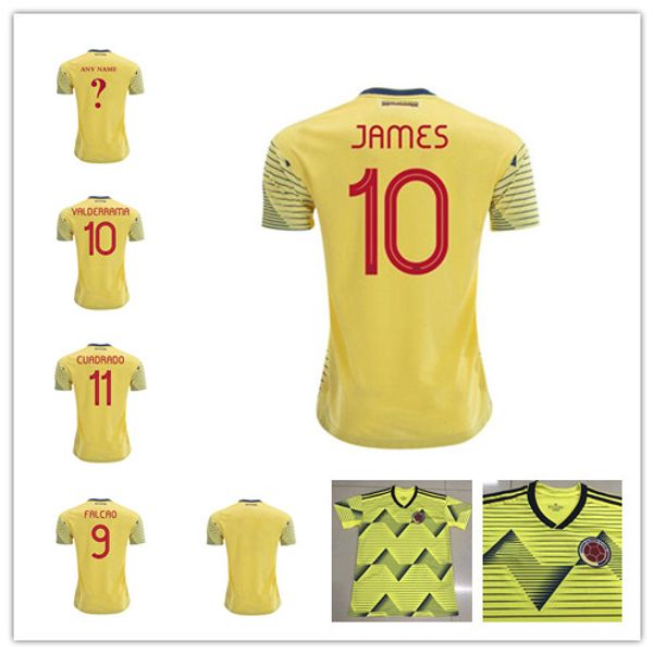 colombia soccer team jersey