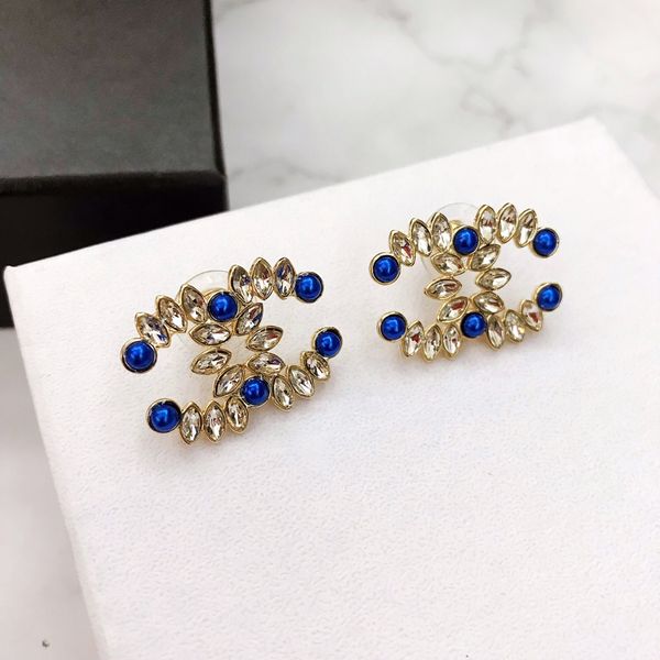 

latest design products pearl earrings luxury design earrings for woman trendy earring fashion accessories supply, Golden;silver