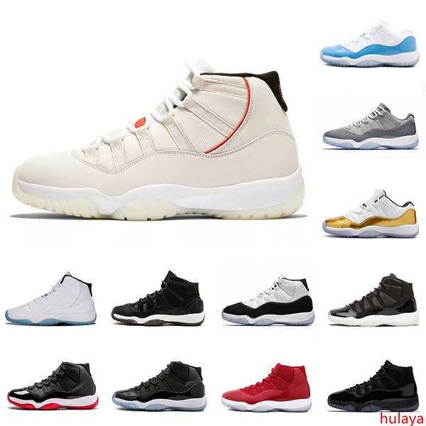 

2019 new high bred 11 low varsity red chicago midnight navy 82 unc space jam men women sports shoes 11s sneakers 36-47