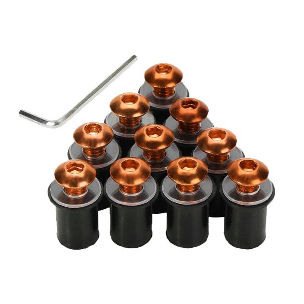 

windscreen windshield bolts screws kit fit for motorcycle dirt bike 5mm bolts m5