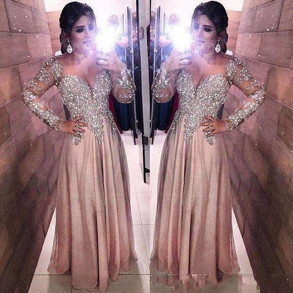 

2020 new arrival sparkly prom dresses illusion crystal beaded open back floor length a line plus size party formal evening gowns, Black