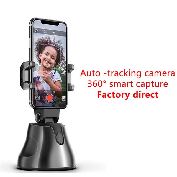 

smart shooting selfie stick smartphone holder mount 360 rotation auto face tracking object tracking vlog camera phone holder