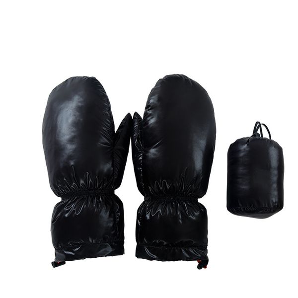 

snow winter down mitten skiing mountaineering gloves waterproof winter portable sport fishing bicycle keep warm gloves