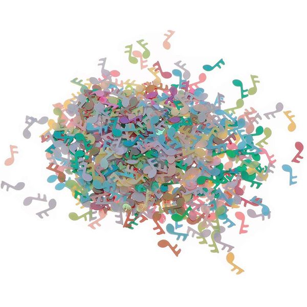 

plastic music note confetti diy crafts table scatter wedding throwing confetti