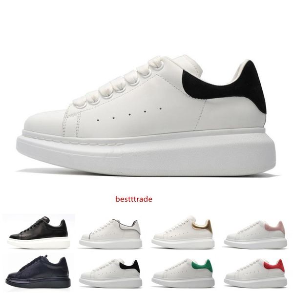 

wholesale mens designer shoes white leather 3m reflective casual for girl women black gold red fashion comfortable flat sports sneaker