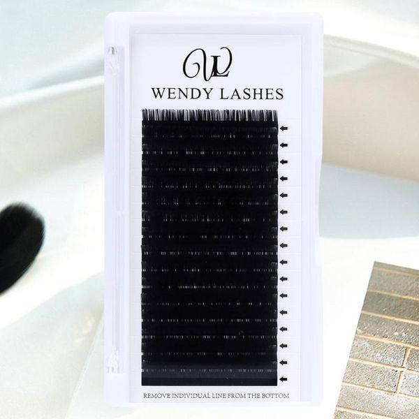 

false eyelashes faux mink lashes supplies makeup tools 16rows normal eyelash extension 8-14mm natural for professionals lash