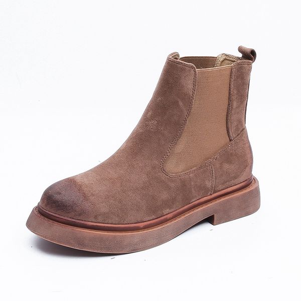 

boots woman 2019 shoes england short style boots, Black