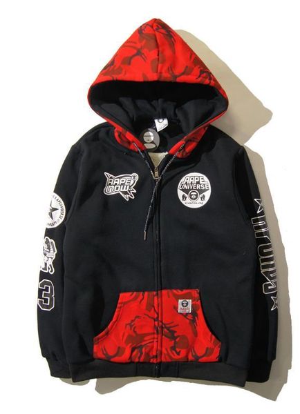 

2020 european and american streets autumn and winter new style printed letter cardigan hoodie couples men women-long-sleeved, Black