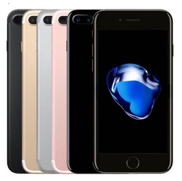 

100% refurbished original apple iphone 7 7 plus with fingerprint unlocked phone 32gb 128gb ios13 quad core 12.0mp