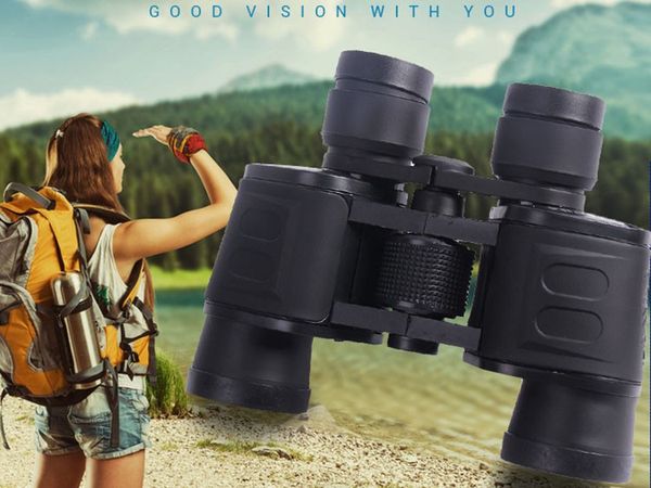 

classic binocular telescope 8x40 hd blue film coated optical len 96m/ 1000m for outdoor travel sightseeing, hunting, fishing