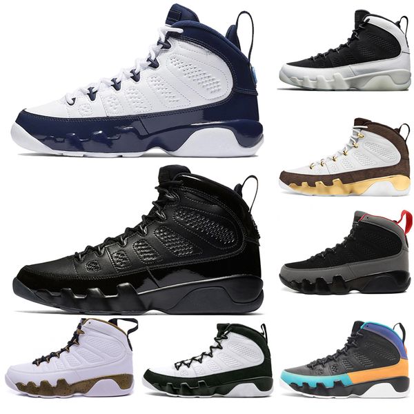 

Hot New 9 9s Dream It Do It UNC Mop Melo Mens Basketball Shoes LA OG Space Jam men Bred The Spirit Black sports sneakers designer size 7-13