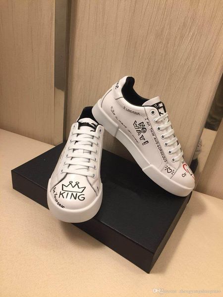 

2018 men classic genuine leather arena brand flats sneakers male high shoes fashion luxury casual lace up shoes size 38-44 006, Black