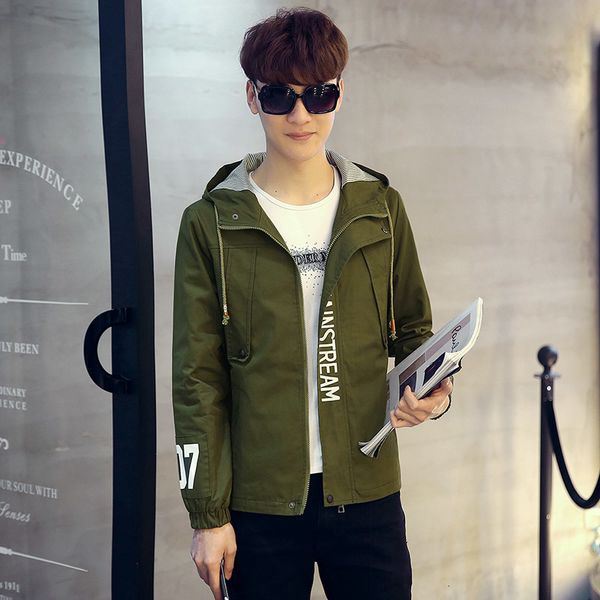 

men's shirt spring leisure jacket solid cotton sports men's jacket men's jacket, Black;brown
